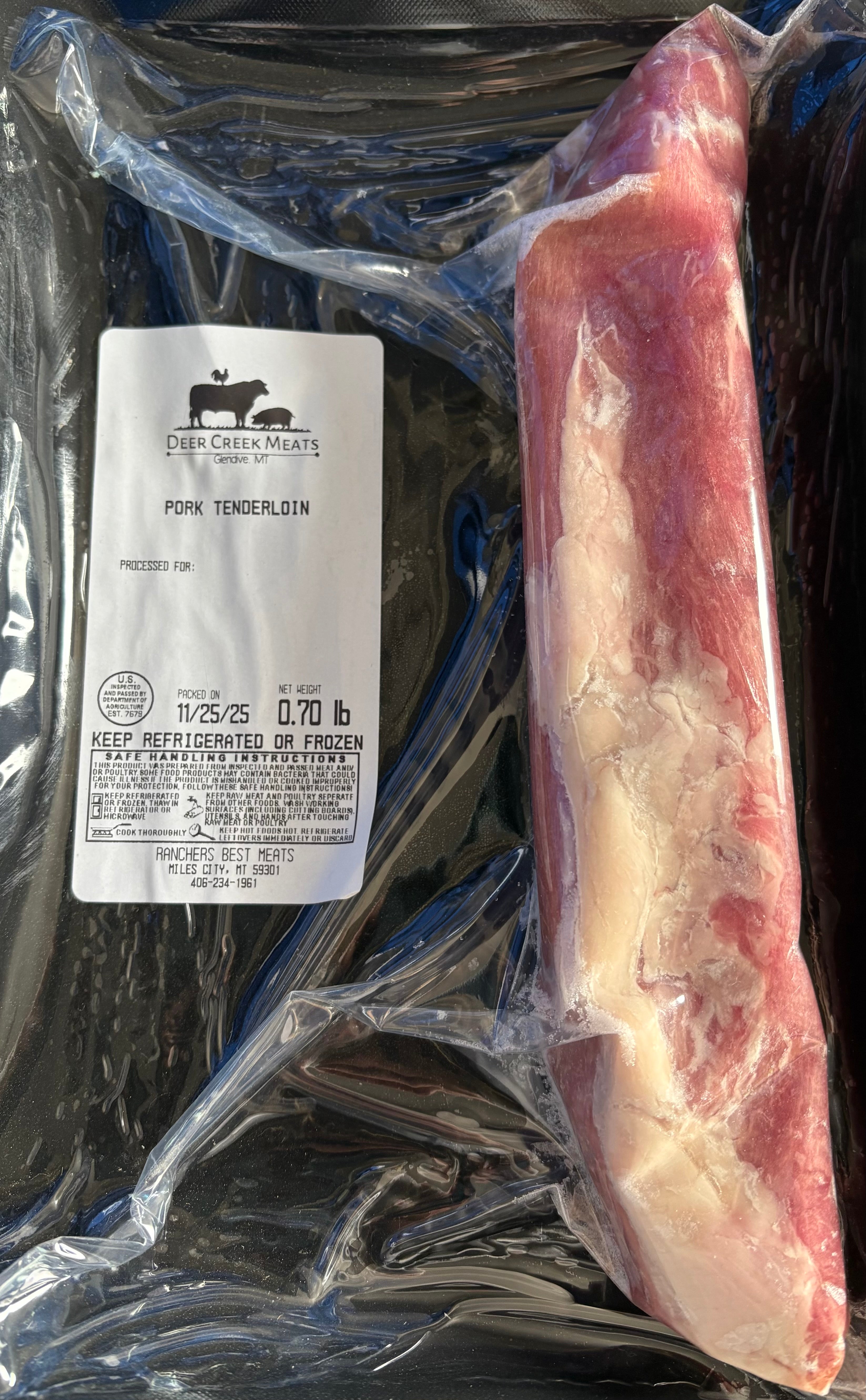 Pastured Pork Tenderloin